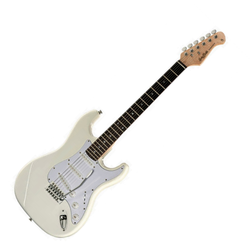 Elektromos gitár Harley Benton ST20HSS fehér