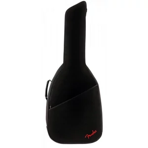 Akusztikusgitár tok Fender Dreadnought Gig Bag, fekete, piros logóval