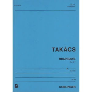 RHAPSODIE OP.43/1.FÜR KLAVIER