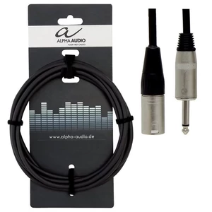 Hangfalkábel  6,3 mm Mono jack - XLR (m)