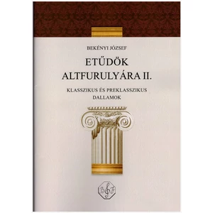 Bekényi József, Etűdök altfurulyára II. Klasszikus és preklasszilkus dallamok
