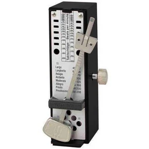 Metronom mechanikus, Taktel Mini, fekete 