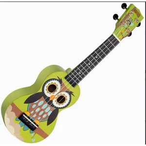 Ukulele szoprán, Mahalo, bagoly mintás 
