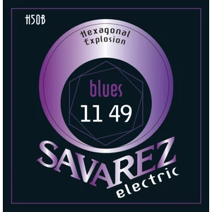Elektromos gitárhúr hatszögletű acélmaggal, nikkel bevonattal.11-49w