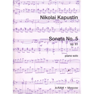 SONATA NO.5. OP.61. PIANO SOLO