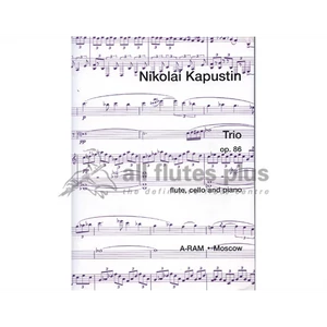 TRIO OP.86. FLUTE,CELLO AND PIANO