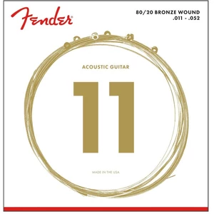 Akusztikus gitárhúr Fender 11 - 52