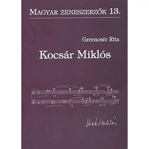 KOCSÁR MIKLÓS MAGYAR ZENESZERZŐK-13.ANGOL NYELVŰ KIADVÁNY