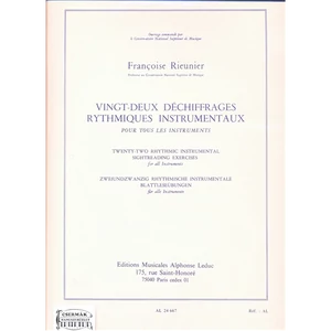 22 DECHIFFRAGES RYTHMIQUES INSTRUMENTAUX