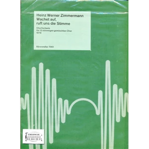WACHET AUF,RUFT UNS DIE STIMME.CHORFANTASIE FÜR 12 STIMMIGEN GEMISCHTE