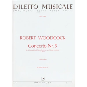 CONCERTO NR.5.C-DUR  FÜR 2 SOPRANBLOCKFLÖTEN,STREICHER UND BASSO CONTI