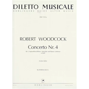 CONCERTO NR.4.A-MOLL  FÜR 2 SOPRANBLOCKFLÖTEN,STREICHER UND BASSO CONT