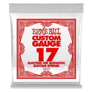 Elektromosgitár húr darab, Ernie Ball plain steel 17