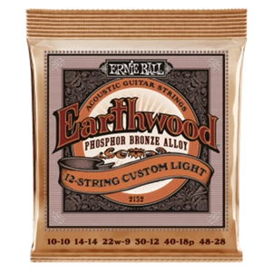 Akusztikusgitár húrkészlet, Ernie Ball Foszfor bronz 12 húros 10-48