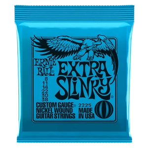 Elektromosgitár húrkészlet, Ernie Ball Extra Slinky 8-38