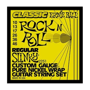 Elektromos gitárhúrkészlet Ernie Ball Regular Slinky 10-46