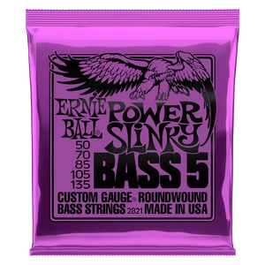 Basszusgitár húrkészlet Ernie Ball Nickel Wound Bass Reg 5 húr 50-135