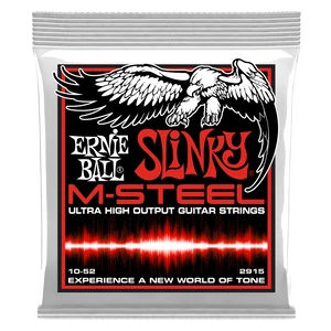 Elektromos gitárhúr Ernie Ball m-steel skinny top heavy bottom slinky 10-52