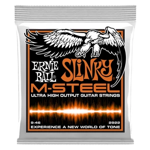 Elektromos gitárhúrkészlet Ernie Ball M-Steel Hybrid Slinky 9-46