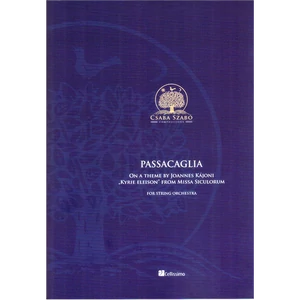 PASSACAGLIA  VONÓSZENEKARRAPARTITÚRA