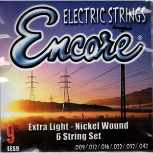 Elektromosgitár húrkészlet Encore 009-042