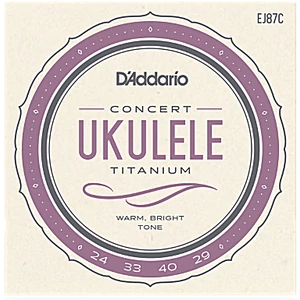 Ukulele húrkészlet tenor D'addario Titanium