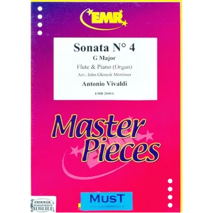 SONATA NR.4 G MAJOR  FLUTE AND PIANO (ORGAN)