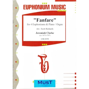 FANFARE FOR 4 EUPHONIUMS & PIANO