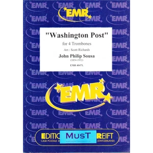 WASHINGTON POST FOR 4 TROMBONES