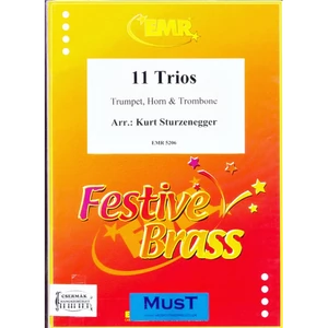 11 TRIOS TRUMPET,HORN & TROMBONE
