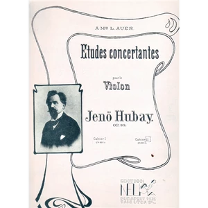 ETUDES CONCERTANTES POUR VIOLON OP.89.