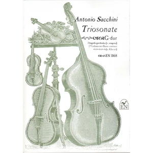 TRIOSONATE G-DÚR 2 HEGEDŰRE,GORDONKÁRA (VAGY ZONGORÁRA)