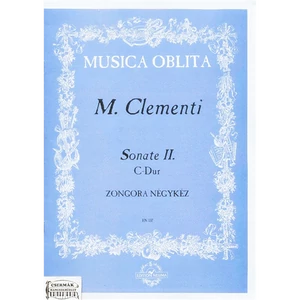 SONATE II.C-DÚR ZONGORA NÉGYKÉZ