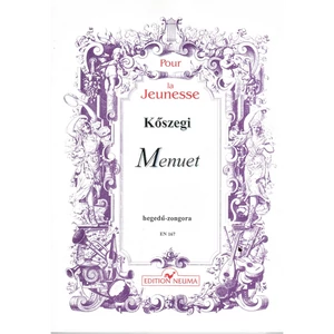 MENUET  HEGEDŰ ÉS ZONGORA