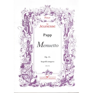MENUETTO OP.11. HEGEDŰ ÉS ZONGORA