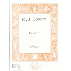 GAVOTTE   HEGEDŰRE ÉS ZONGORÁRA