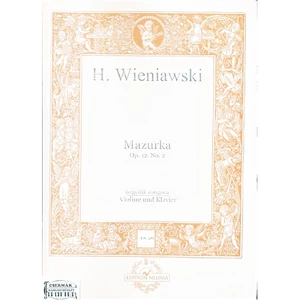 MAZURKA OP.12.NO.2. HEGEDŰ-ZONGORA