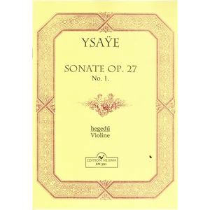 SONATE OP.27.NO.1.  HEGEDŰ