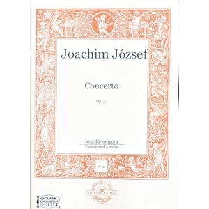 CONCERTO OP.3.  HEGEDŰRE ÉS ZONGORÁRA