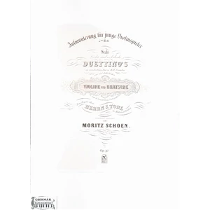 DUETTINO'S OP.37.HEGEDŰRE ÉS BRÁCSÁRA