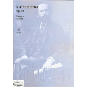 5 ALBUMBLATTER OP.19. ZONGORÁRA
