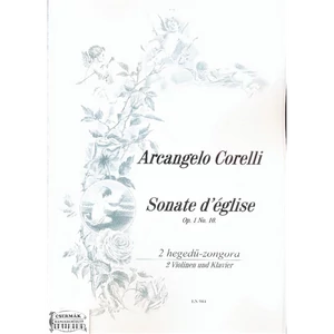 SONATE D'ÉGLISE OP.1.NO.10. 2 HEGEDŰ-ZONGORA