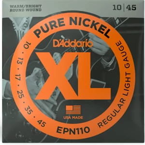 Elektromosgitár húrkészlet D'addario Regular Light, XL 10-45