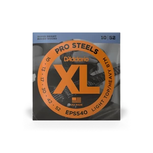Elektromosgitár húrkészlet D'Addario 10-52 