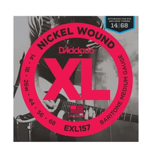 Elektromos gitárhúrkészlet bariton D'Addario EXL157 14-68