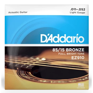 Akusztikusgitár húrkészlet D'Addario EZ910 11-52 Akusztikusgitár húrkészlet D'Addario EZ910 11-52
