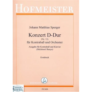 KONZERT D-DÚR FÜR KONTRABAß UND ORCHESTER NR.15.