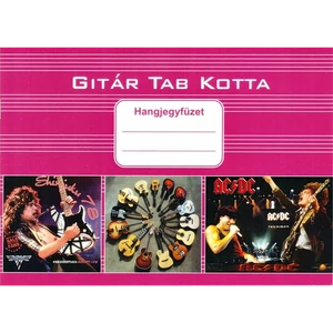 HANGJEGYFÜZET GITÁR TAB