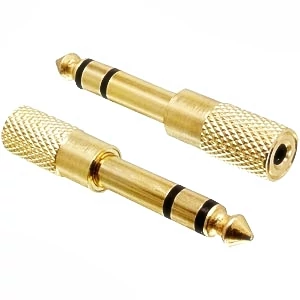 Átalakító stereo 3,5 jack alj.-jack dugó SL HA-37G  6187