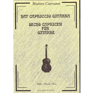 Matteo Carcassi, Hat capriccio gitárra